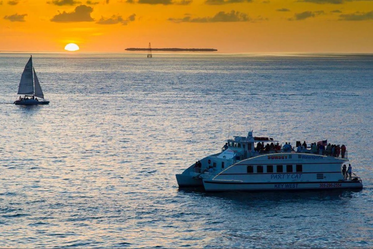 sunset dinner cruise key west